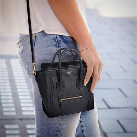 nano luggage shoulder bag celine|celine luggage online shop.